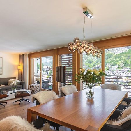 Modern Apartment With View Over Zermatt Eksteriør billede